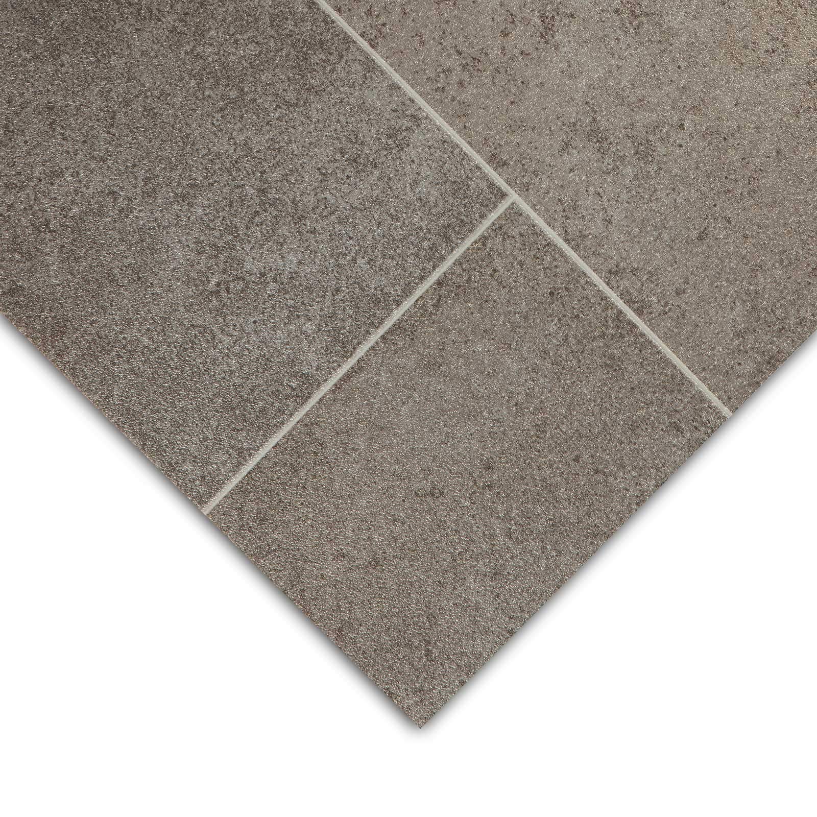 casa pura Revestimiento de Suelo de PVC – Película de Vinilo para Muebles y Suelos – Adhesivo de Efecto Madera – Suelo de PVC – Rollo Antideslizante (Aspecto de baldosas Topo – 200 x 350 cm)