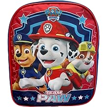 Paw Patrol Toddle Boy 12 Inch Mini Backpack (Blue-Red)