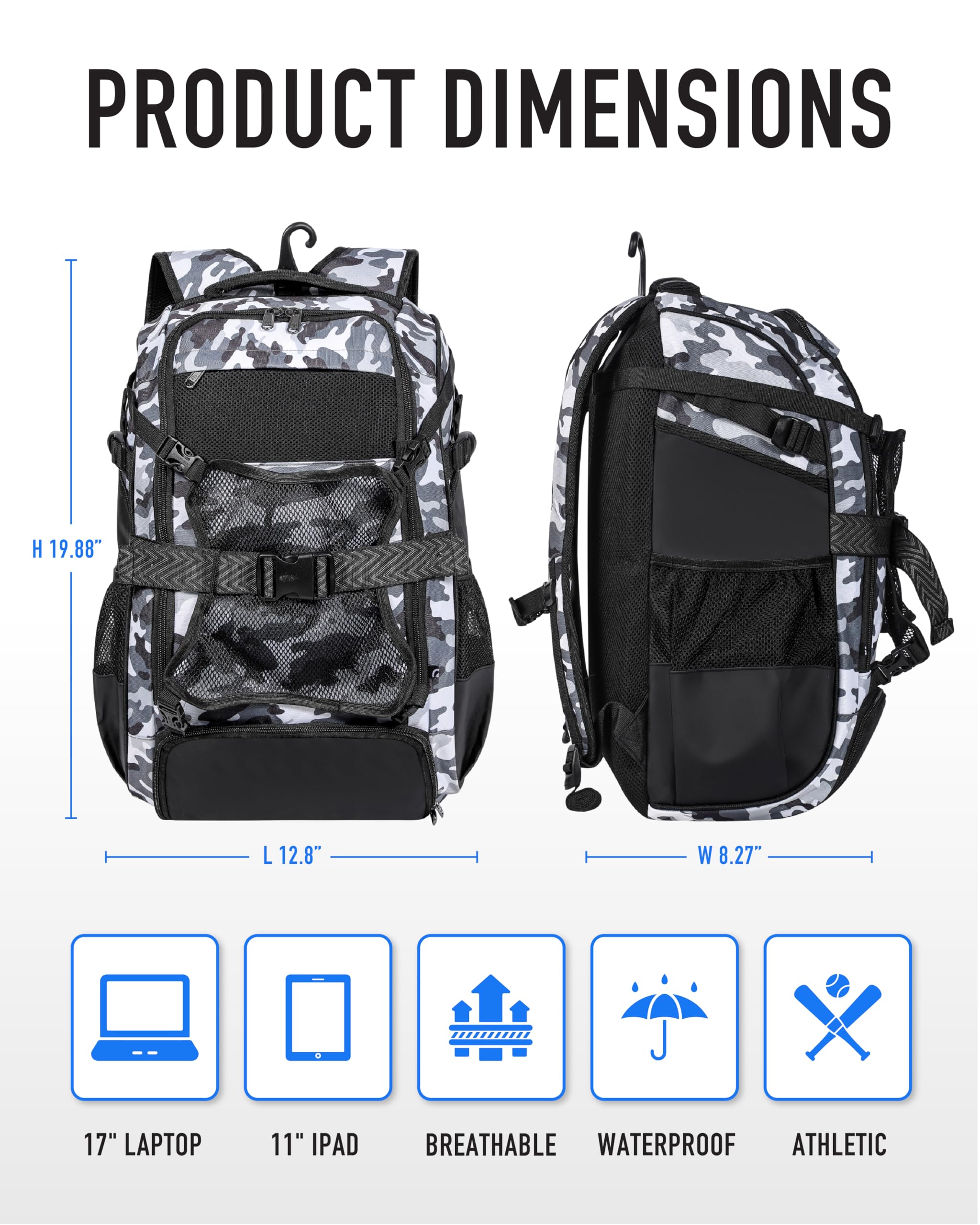 Sac à dos Wear Light Sports Outdoor Sac à dos léger Sac à dos pliable