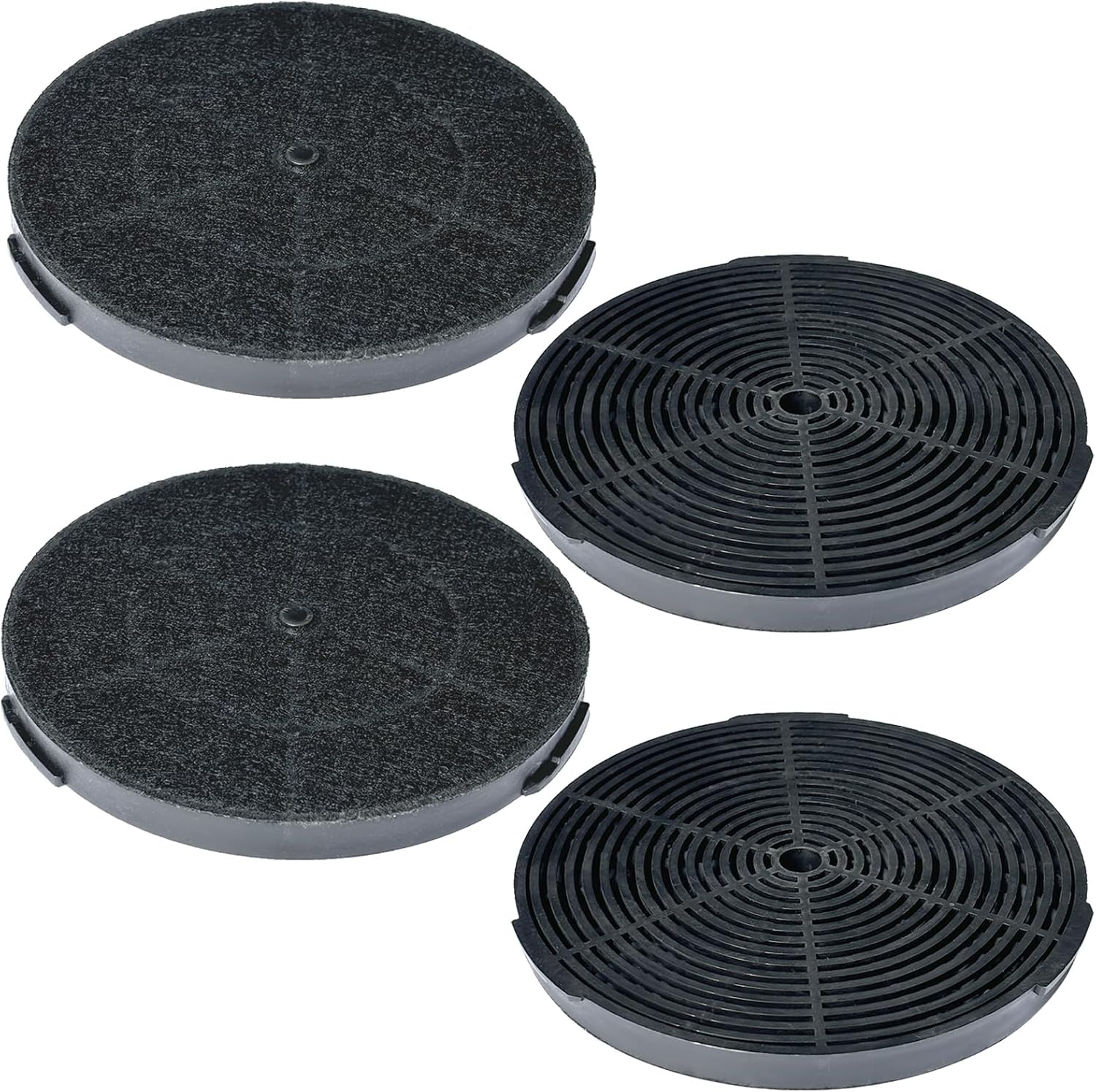 WRHF005S2 Carbon Charcoal filters Fit for Winflo 30 In. Convertible Stainless Steel Glass Island/Wall Mount Range Hood (Set of 4) - Image 4