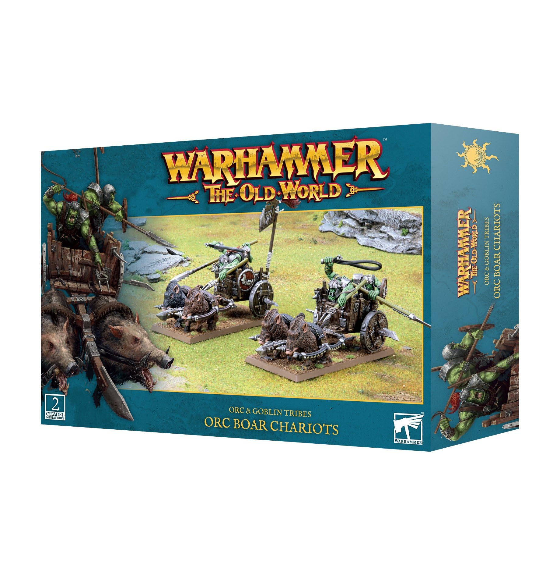 Warhammer Games Workshop Il Vecchio Mondo Orchi & Goblins: Carri di Cinghiali Orchi 09-07