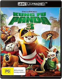 Kung Fu Panda 3 4K Ultra HD | Kids Film | Voice by Jack Black | Region Free
