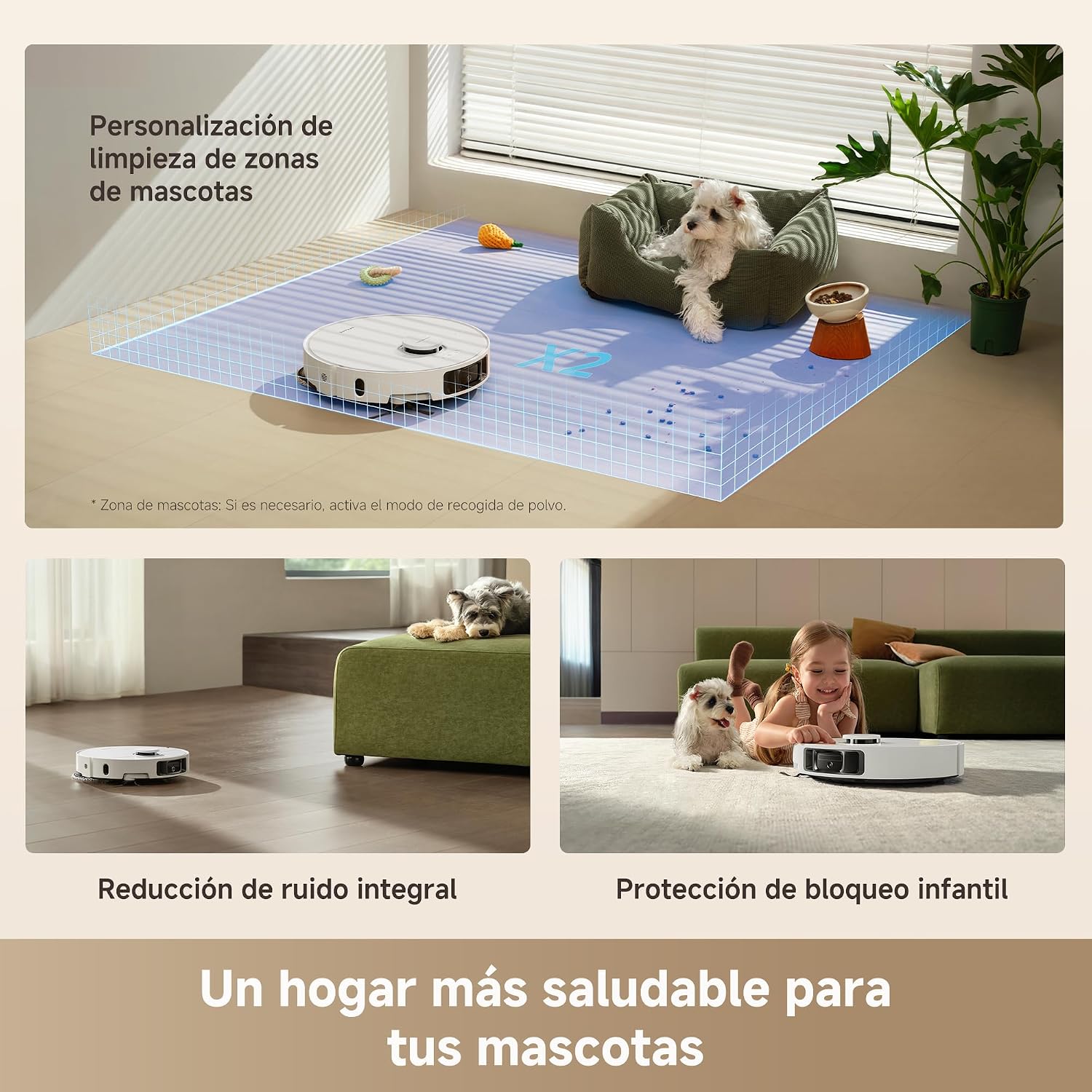DREAME L10s Ultra Gen 3 Kit Robot Aspirador y Friegasuelos, Succión de 25.000Pa, Cepillo Lateral y Mopa Extensible, AceClean DryBoard y Autolimpieza Automática de Mopa, Secado con Aire Caliente 11