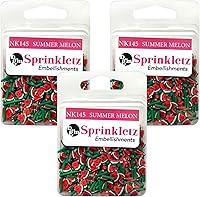 Vista 61 de Buttons Galore Sprinkletz - Piezas de arcilla polimérica para bricolaje, adornos de manualidades, 1.500 onzas, primavera y verano (pelota de juego)