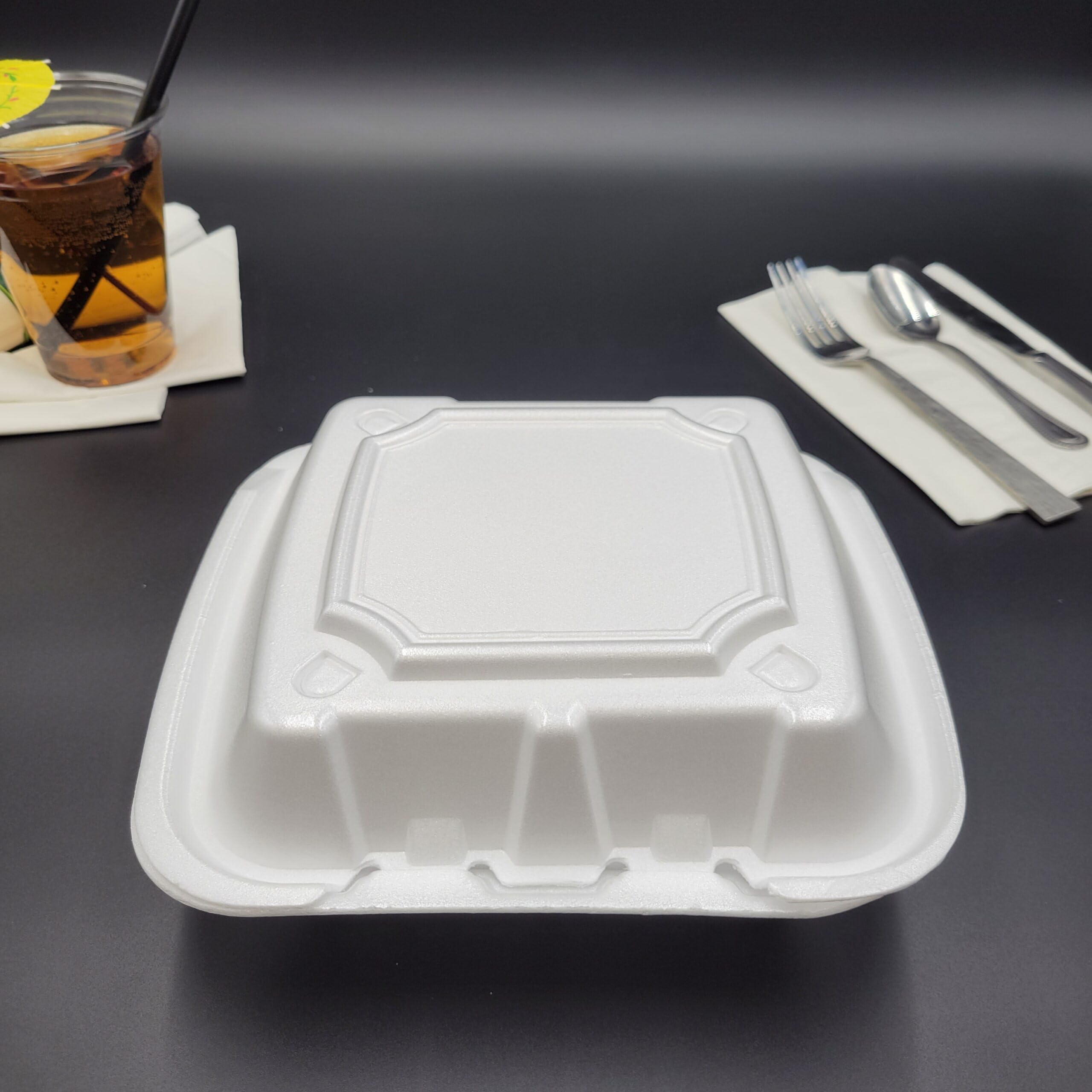 Amazon.com: Ecopax U-Vent 3 Compartment Foam Take Out Container