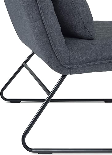 Miniatura 8 de Simpli Home Burke Accent - Cojín lumbar sin reposabrazos, color gris