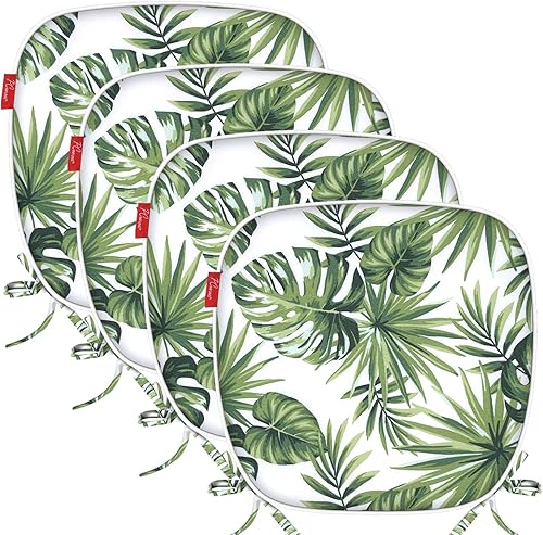 Miniatura 1 de Pcinfuns - Cojines para silla de interior o exterior, 17 x 16 pulgadas