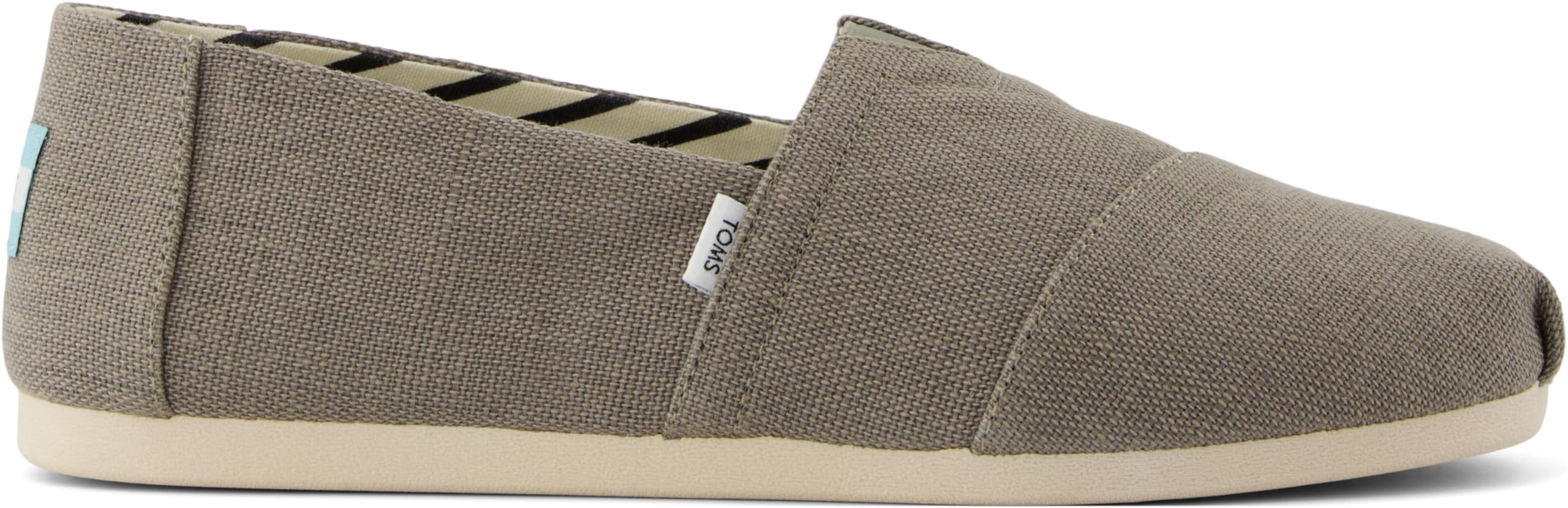 TOMS Men's Alpargata Classic Slip-on Espadrille, Textile Upper