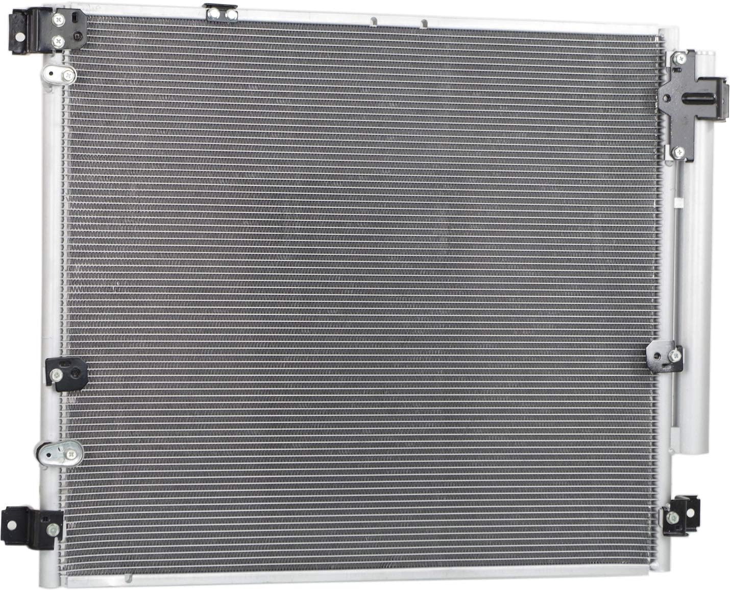 Kool Vue A/C Condenser Compatible with Cadillac SRX 2004-2009, STS 2005-2009 3.6L, 4.6L