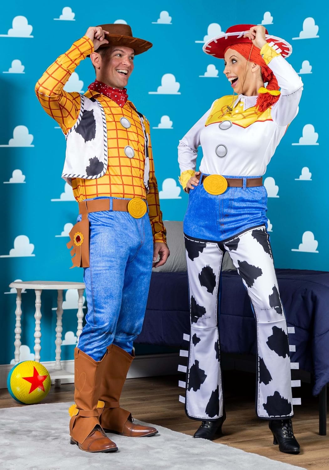 Men's Disney Deluxe Woody Toy Story Costume - Adult Sheriff Woody Costume For Halloween