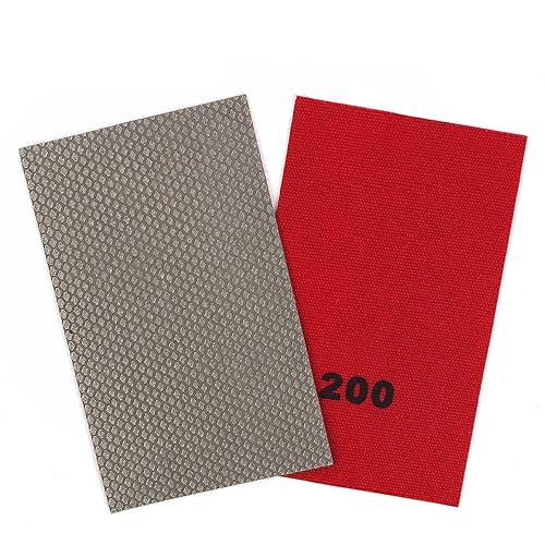 Miniatura 8 de Papel de lija de diamante para pulir papel abrasivo - Azulejo de lijado Concreto Mármol Piedra Cerámica Vidrio (grano 400)