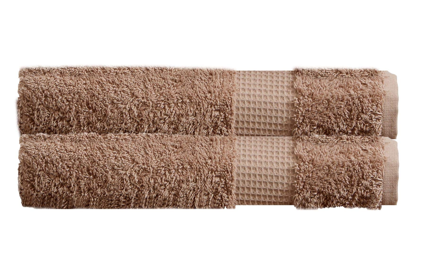 Olivia Rocco Egyptian Cotton Towels Home Bathroom Towel Set Bale Fade Resistant 700gsm Luxe Collection Bales Bath Sets, 2 Bath Towels Mink