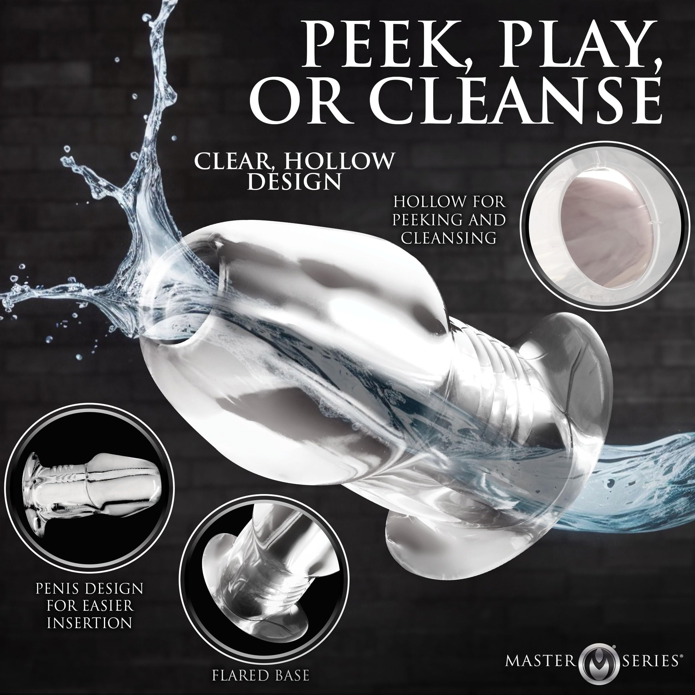 master series anal link butt plug extra large Amazon.com: Master Series Dicked Clear Hollow Butt Plug – Extra Large Anal  Plug with Tapered Tip & Flared Base, See-Through Anal Toy for Insertion,  Filling & Stretching – Phthalate-Free TPE, 2.5” Wide : main image 1