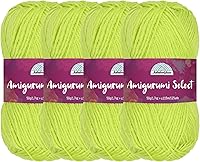 Vista 38 de JubileeYarn Amigurumi Select - Hilo acrílico para bebé, aster, 4 madejas
