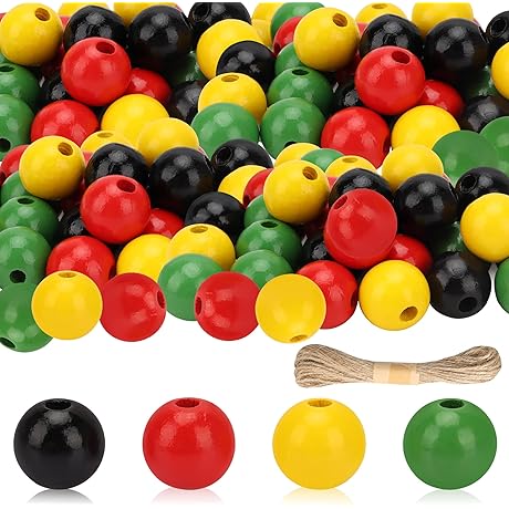 160pcs Juneteenth Beads: A Vibrant Symbol of Black Heritage and Pride