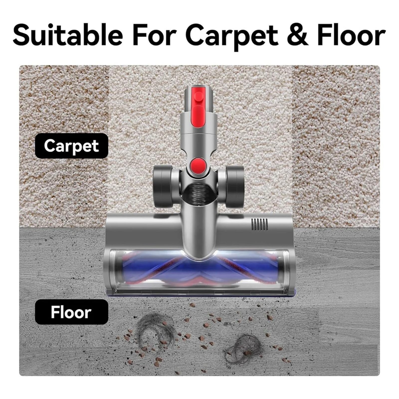 Testina a Trasmissione Diretta Compatibile con Dyson Gen 5