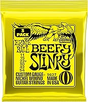 Vista 20 de Ernie Ball Super Slinky - Cuerdas para guitarra eléctrica con envoltura de níquel, calibre 9-42 (P02223)