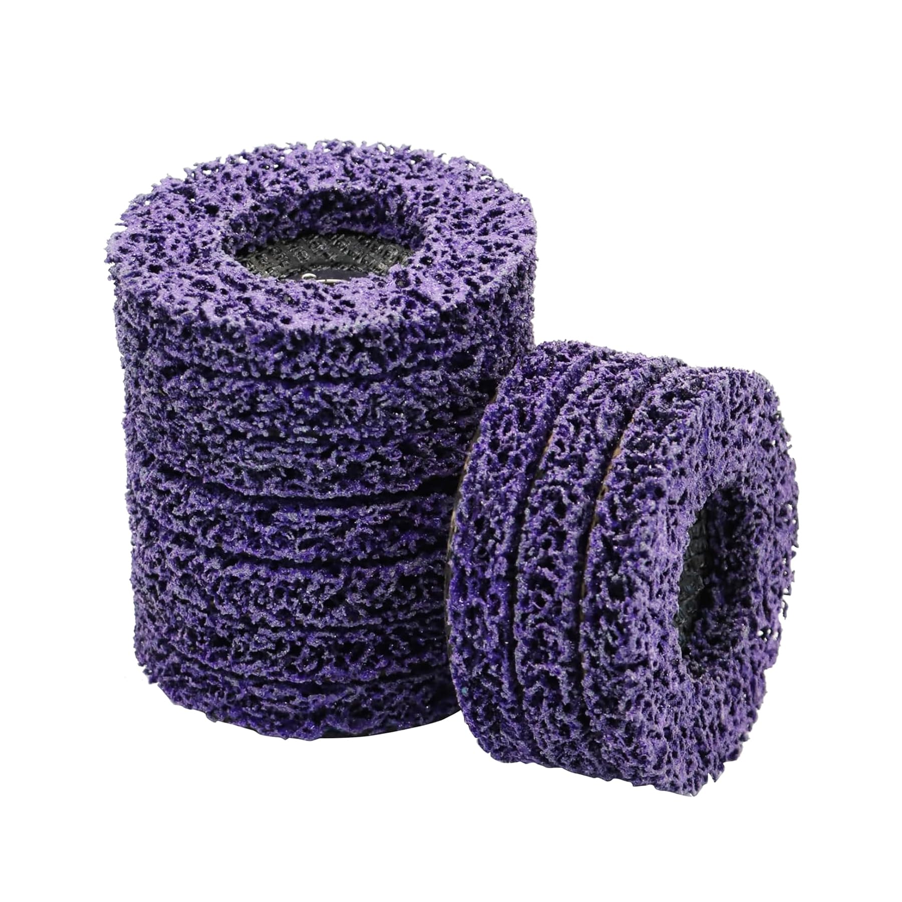 10 Piezas Discos CSD 125mm para Amoladora Angular, Disco de Lijado y Limpieza para Eliminar Óxido y Pintura en Acero INOX, Metal
