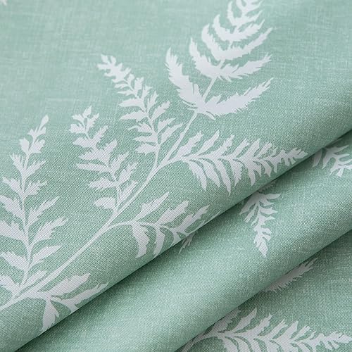 Miniatura 8 de Pioggia Mantel de vinilo con parte trasera de franela, impermeable, a prueba de aceite, de PVC, resistente a las manchas, lavable, fácil cuidado,