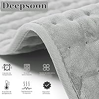 Vista 9 de Almohadillas térmicas eléctricas para espalda, hombros, caliente, para cuello y brazos, abdomen, húmeda para piernas y rodilla, apagado automático