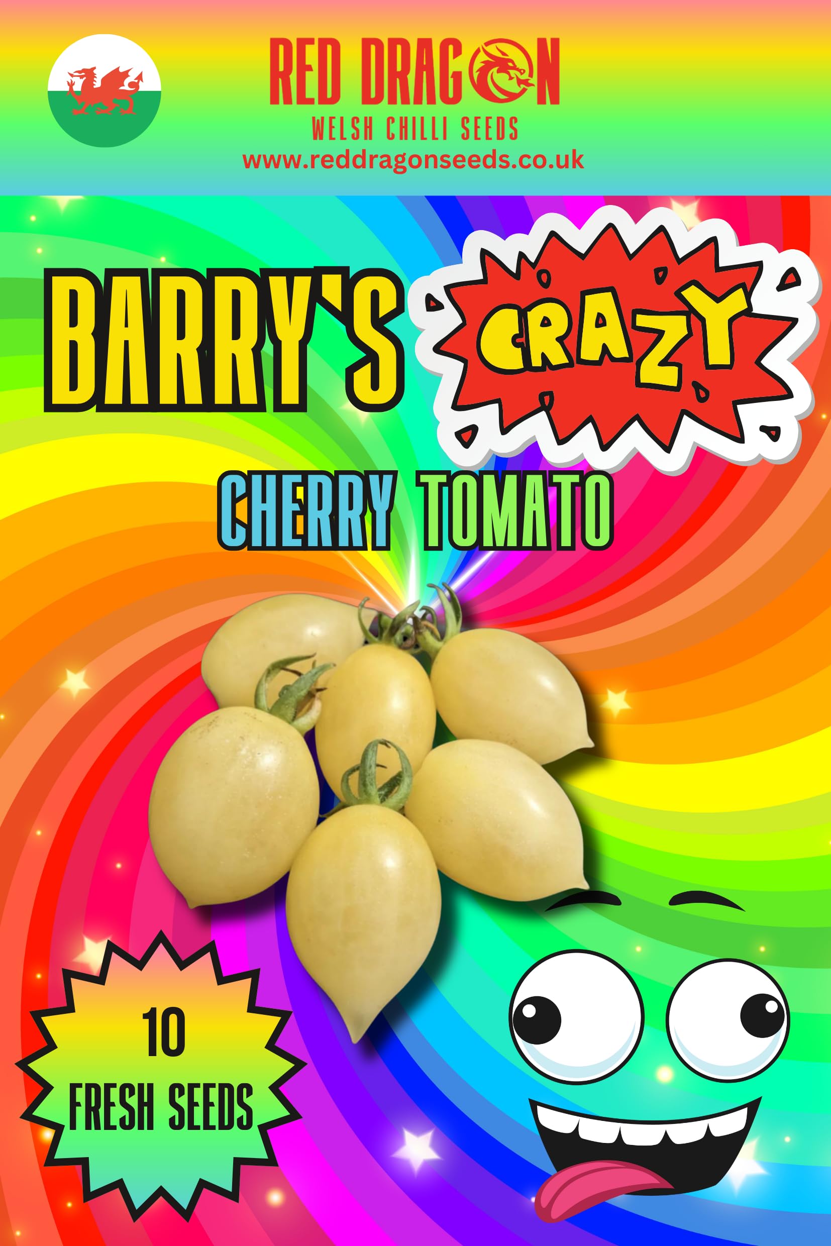 Barry's Crazy Cherry Tomato Seeds - 10 Fresh Seeds