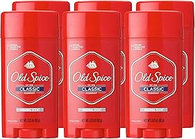 Old Spice Classic Deodorant , Original Scent, 3.25-Ounces (Pack of 6)