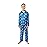 Ultra Game NBA Official Youth 2-Piece Super Soft Button Down Pajamas Set, Dallas Mavericks, Boys Sizes, 14-16