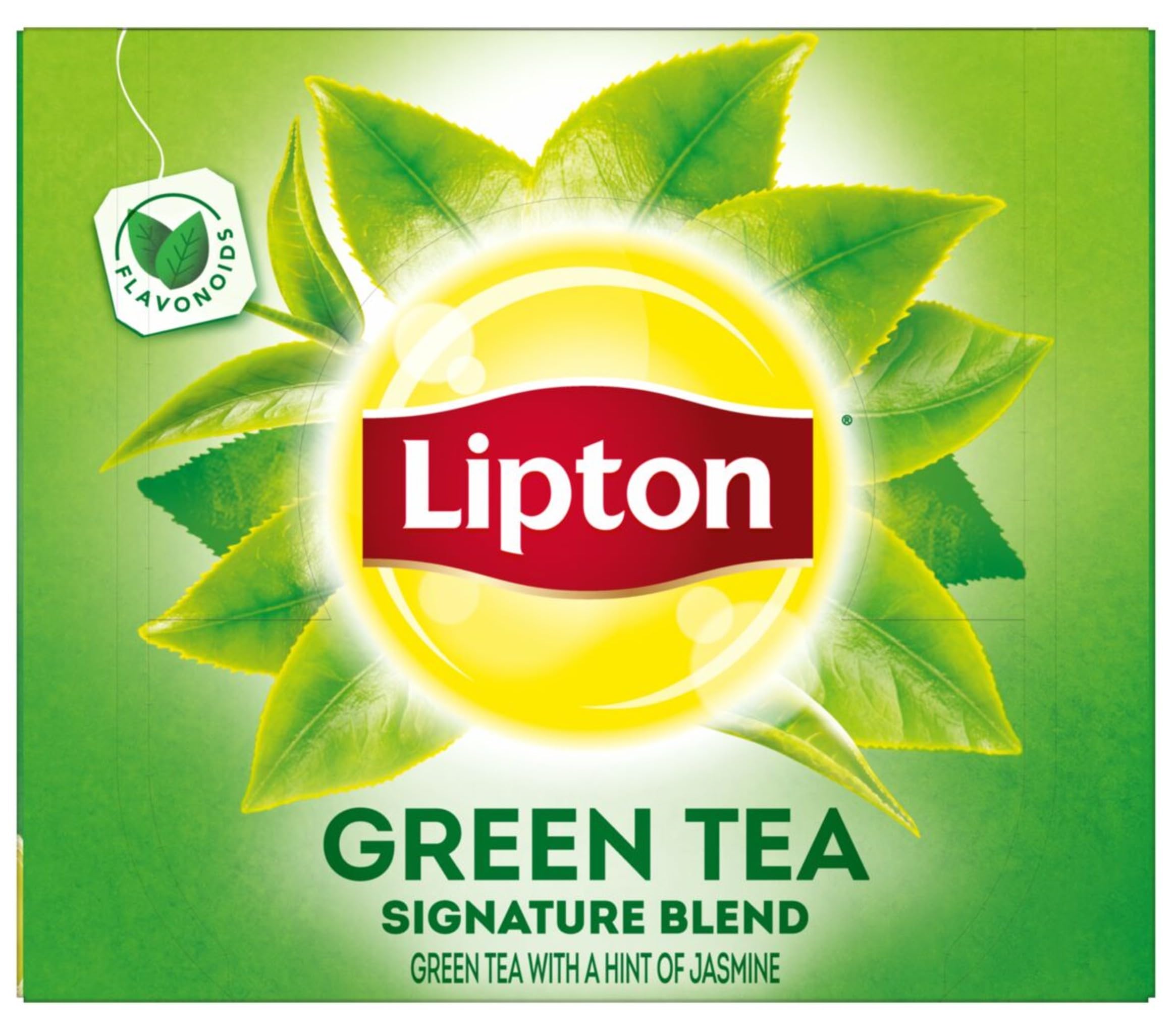 Lipton Green Tea, 100 Percent Natural Signature Blend with hint of Jasmine, 100 Count (Pack of 5)
