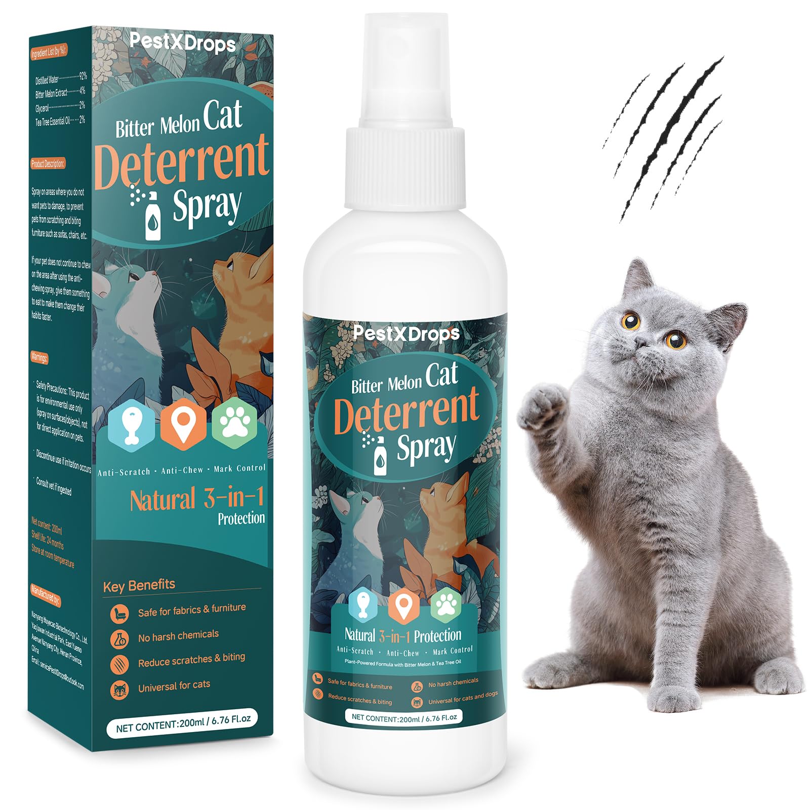 PestXDrops Cat Deterrent Spray