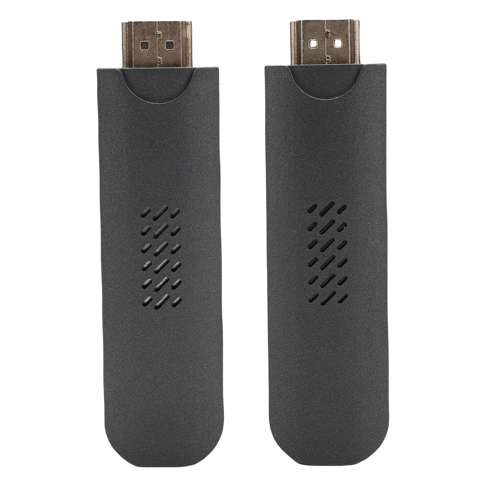 RiToEasysports Bezprzewodowy Nadajnik i Odbiornik HD, Zestaw Przedłużacza Dublowania Ekranu 4K 1080P o Zerowym Opóźnieniu z Zasięgiem 5 GHz WiFi 50 M, do Komputera PC Laptop Projektor Telewizyjny