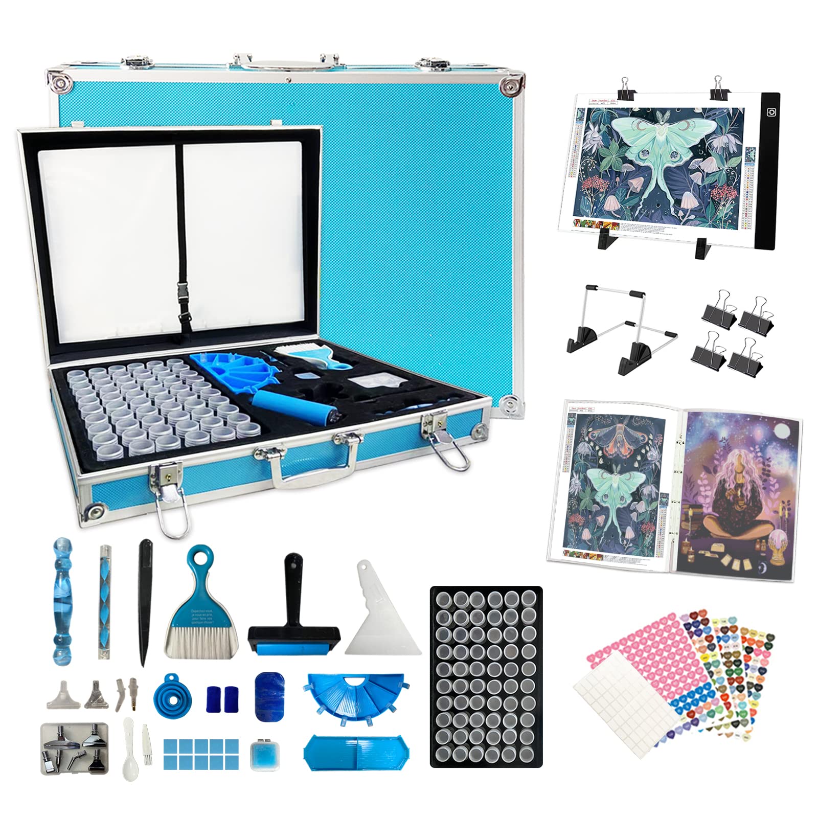 Diamond painting accessories storage containers diamond art tools set