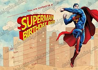 Amazonit Superman Inviti Articoli Per Feste E