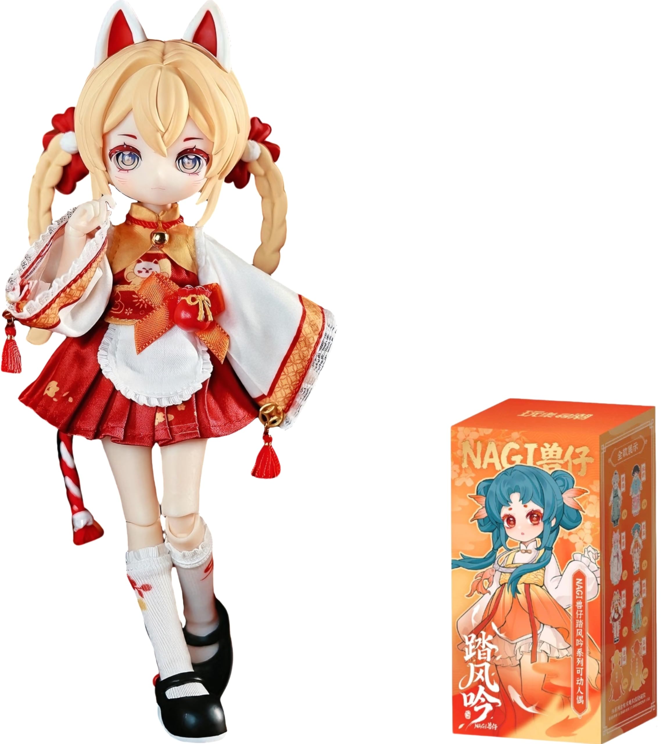 呪物 紅白 人形 女の子 Amazon.co.jp: Raineed 兽仔第六弾 踏風吟シリーズ ブラインドボックス
