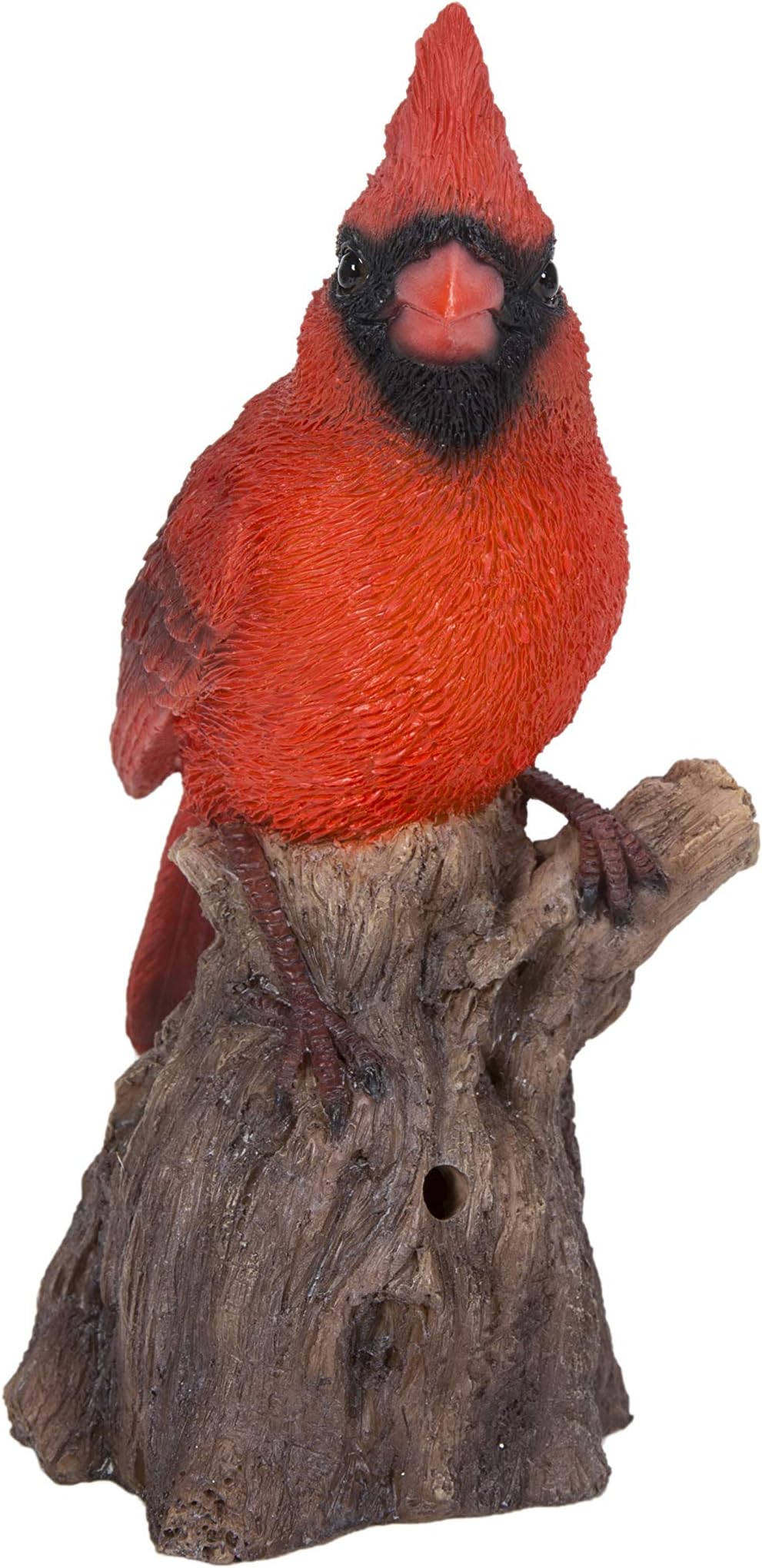Gift Ltd MOTION ACTIVATED SINGING CARDINAL STANDING ON STUMP