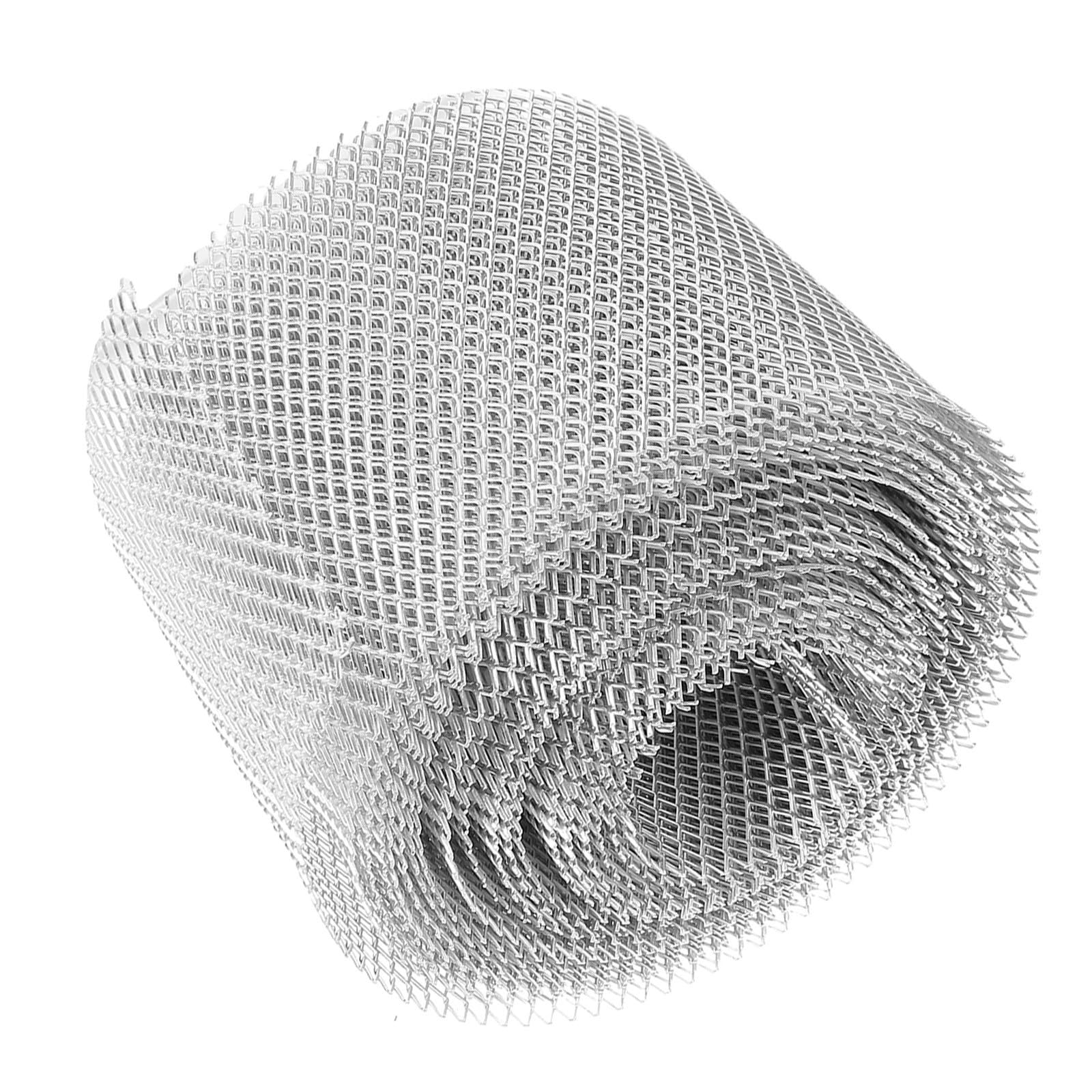 Aluminium Dachrinnenschutzgitter 1 Rolle 15cm X 12m Gewebtes Netz