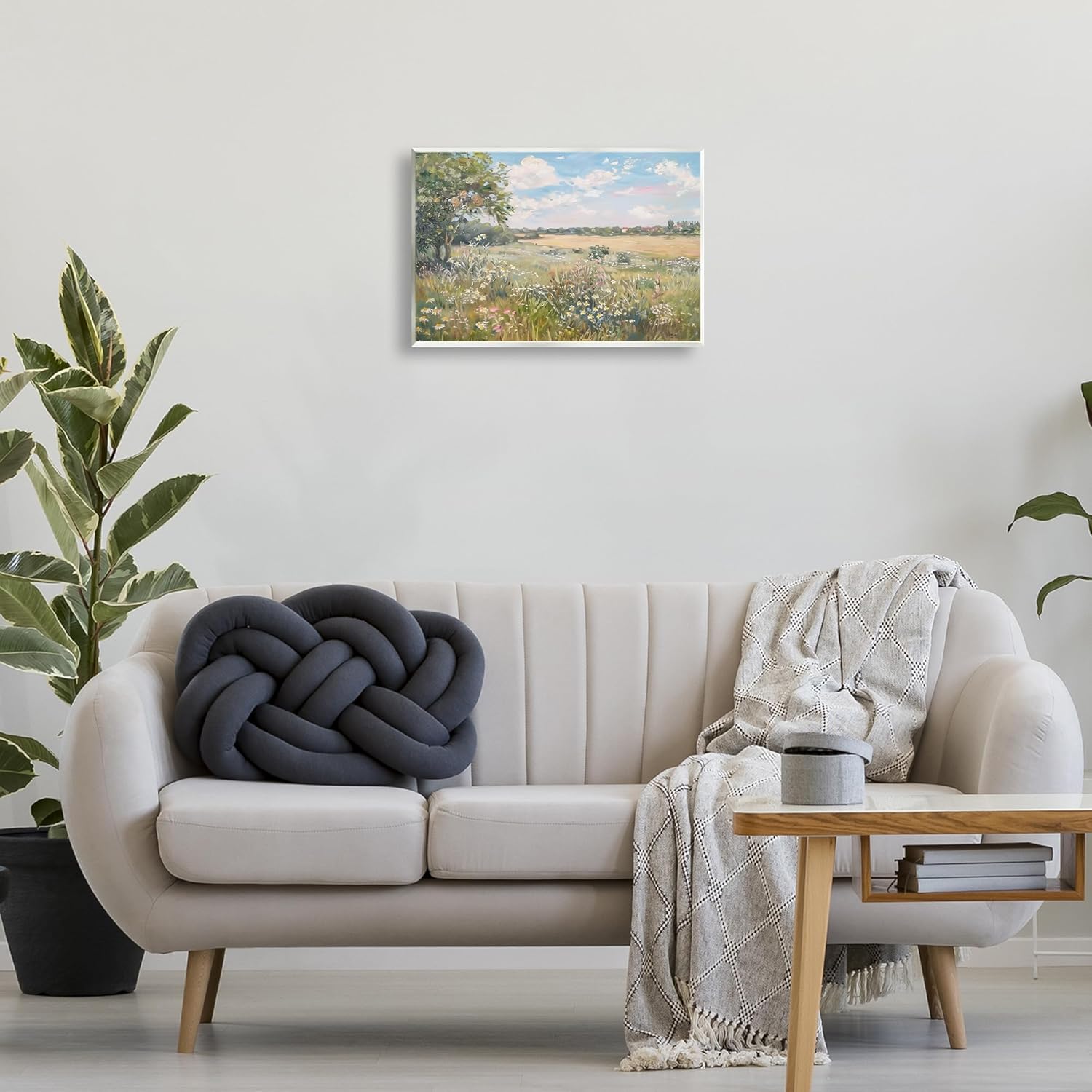 LSRデザインスタジオによるStupell Industries 広大なワイルドフラワーフィールドウォールプラークアートデザイン、1