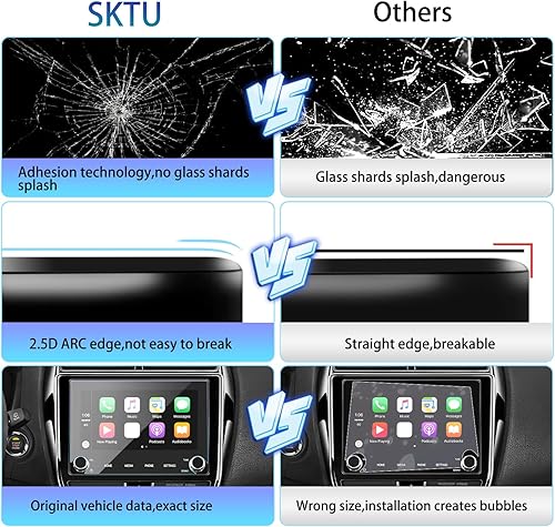 Miniatura 25 de SKTU Protector de pantalla para Honda Pilot 2018 2016-2018 Honda Pilot Passport 2016-2020 Honda Ridgeline Navigation Display Honda Pilot 2018