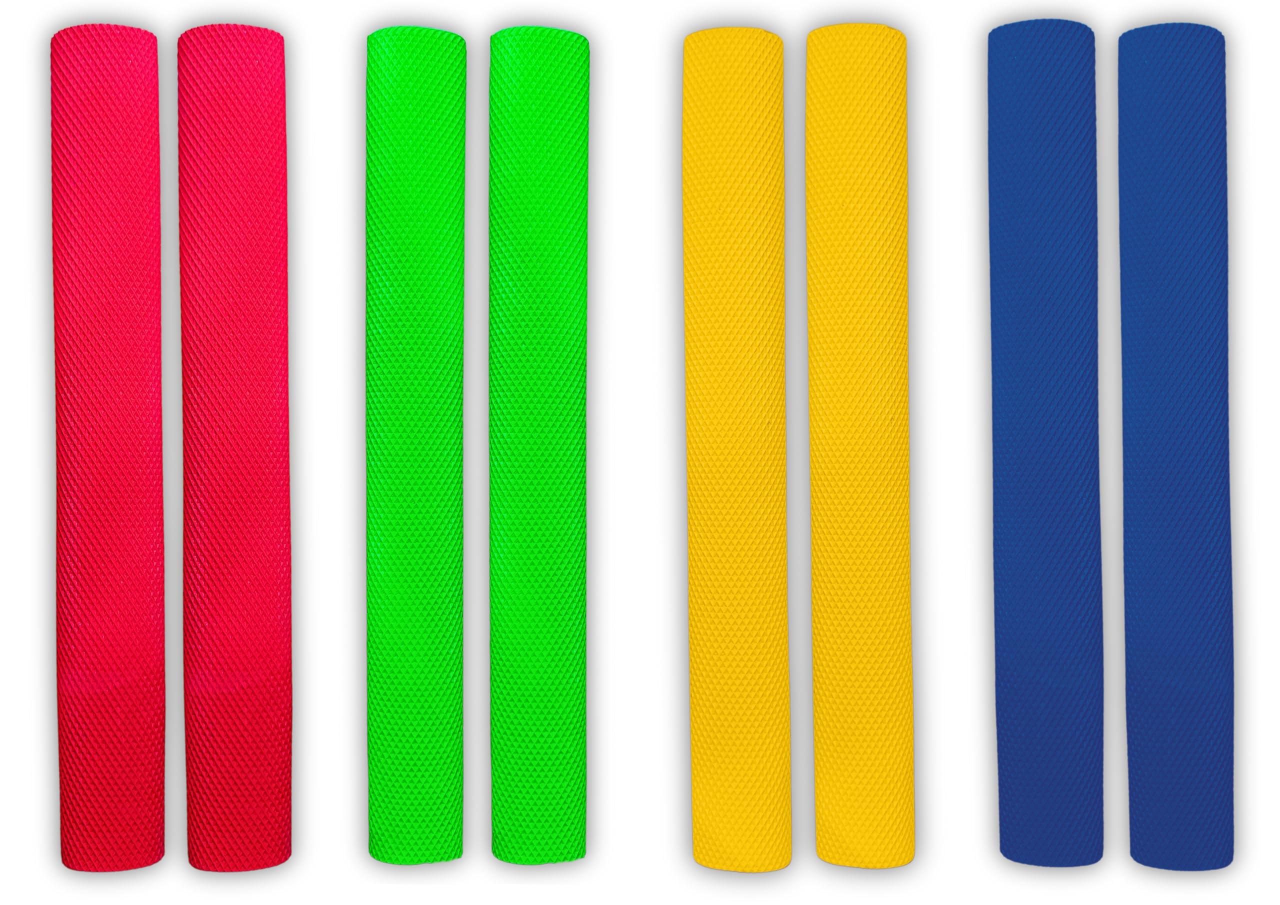 VINSON Diamond Rubber Grips Combo for Full Size Cricket Bat Handle, Jointless Construction, Available in 4 Vibrant colors Red, Green, Yellow & Blue (Pack of 8,grips per color - 2).… (B0DDBKRTD1) Amazon Price History, Amazon Price Tracker