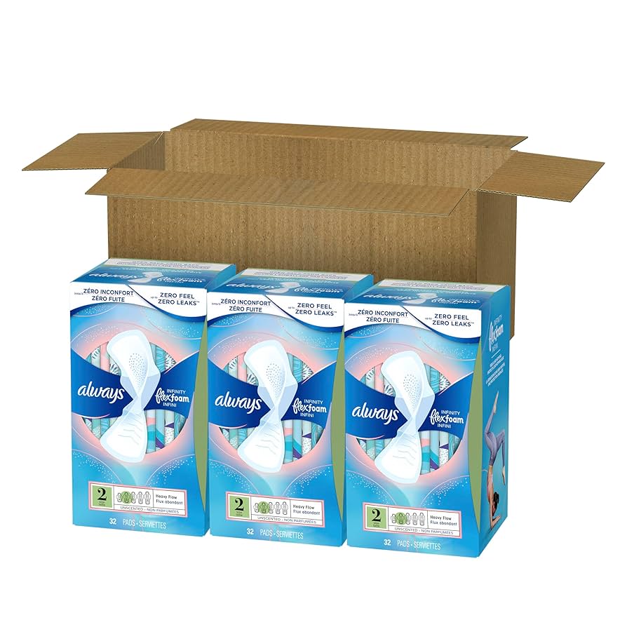 Amazon.com: Always Infinity Feminine Pads for Women