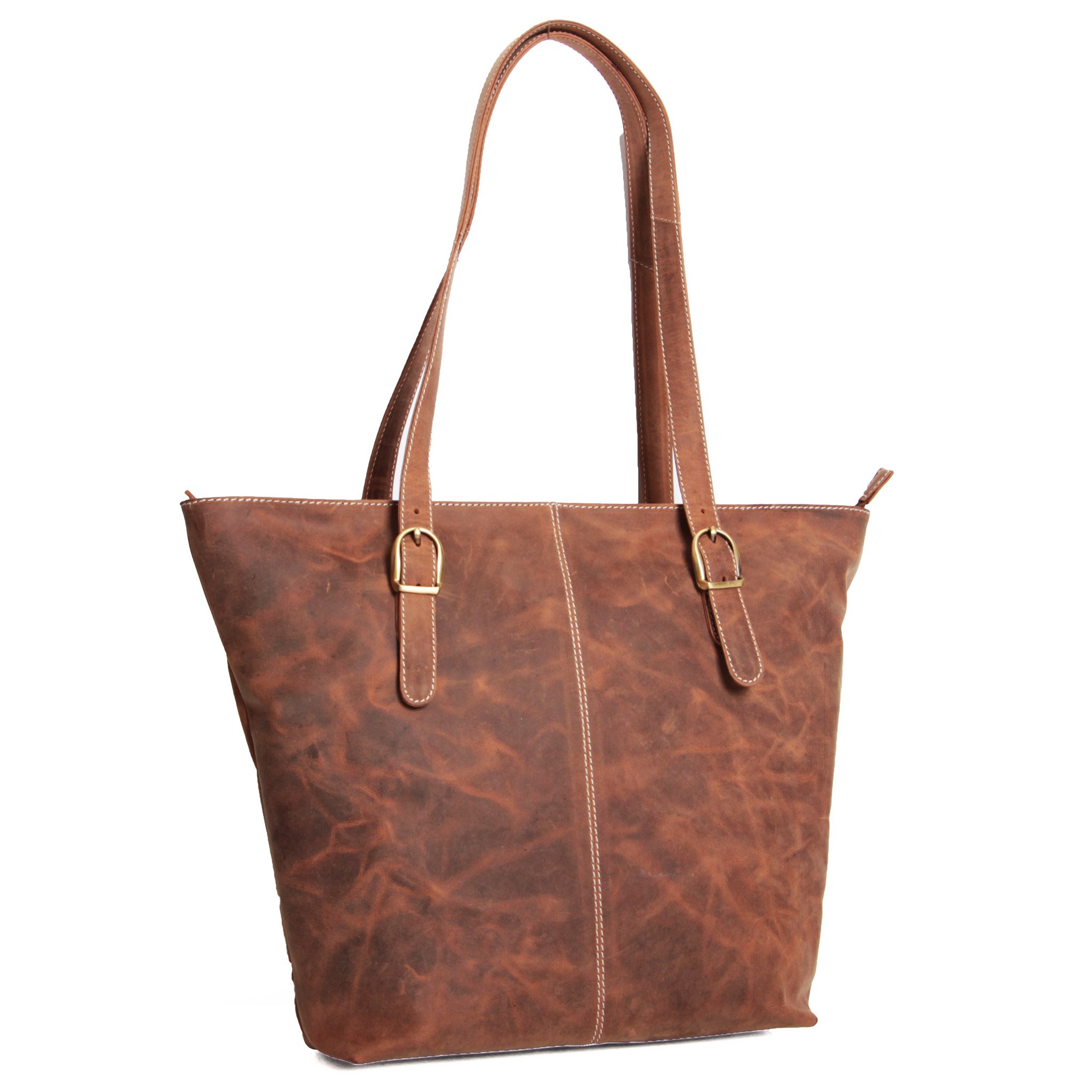 ALMADIH sac a main cuir véritable M27, sac bandoulière Marron Vintage, serviette sac porté épaule, Messenger sacoche business or