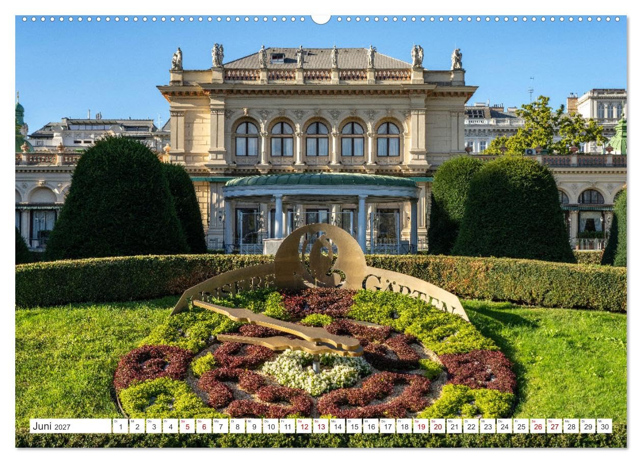 CALVENDO - Österreich - Wien (Wandkalender 2027 DIN A2 quer), Monatskalender: Die faszinierende österreichische Hauptstadt in einem Kalender vom Reisefotografen Peter Schickert.