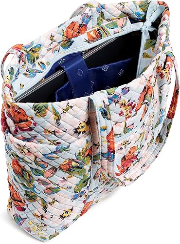 Vista 6 de Vera Bradley Bolso de mano Vera de lujo de algodón