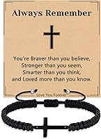 Vista 38 de Pulseras con Iniciales para Mujeres Adolescentes Niñas Hechas a Mano Pulsera Trenzada de Cuerda para Hombres Joyería Regalos de Cumpleaños