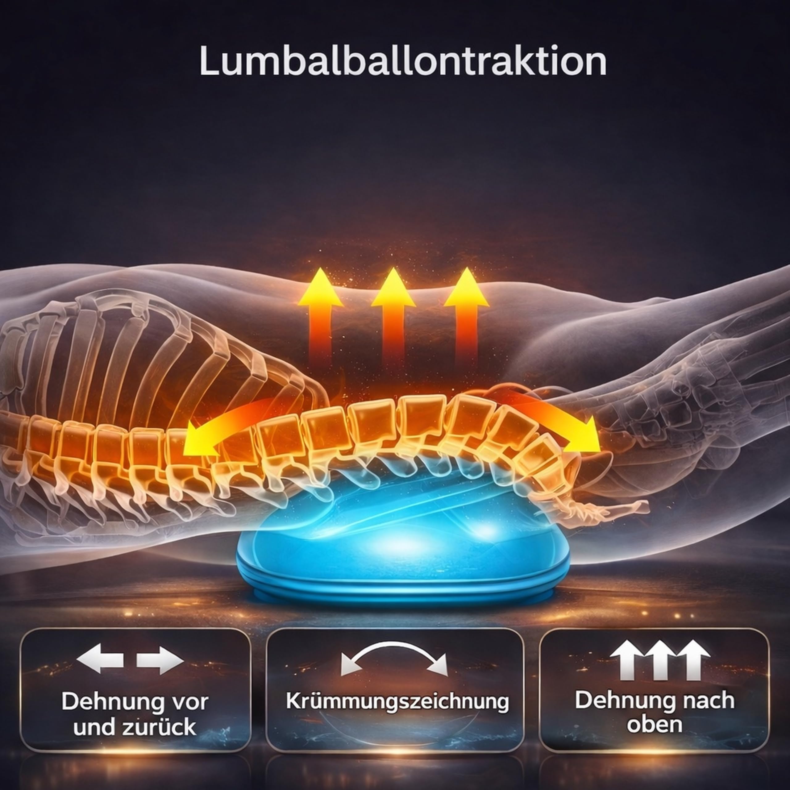 MOCHO® Shiatsu Massagematte mit Wärmefunktion – Ganzkörper Massagegerät mit Luftdruck-Dehnung, Fußmassage, Nacken- & Rückenmassage, elektrische Massagematte für Zuhause