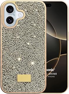 Microsonic Apple iPhone 16 Kılıf Cosmic Shine Gold [iPhone 16 ile Uyumlu Kılıf - Gold]
