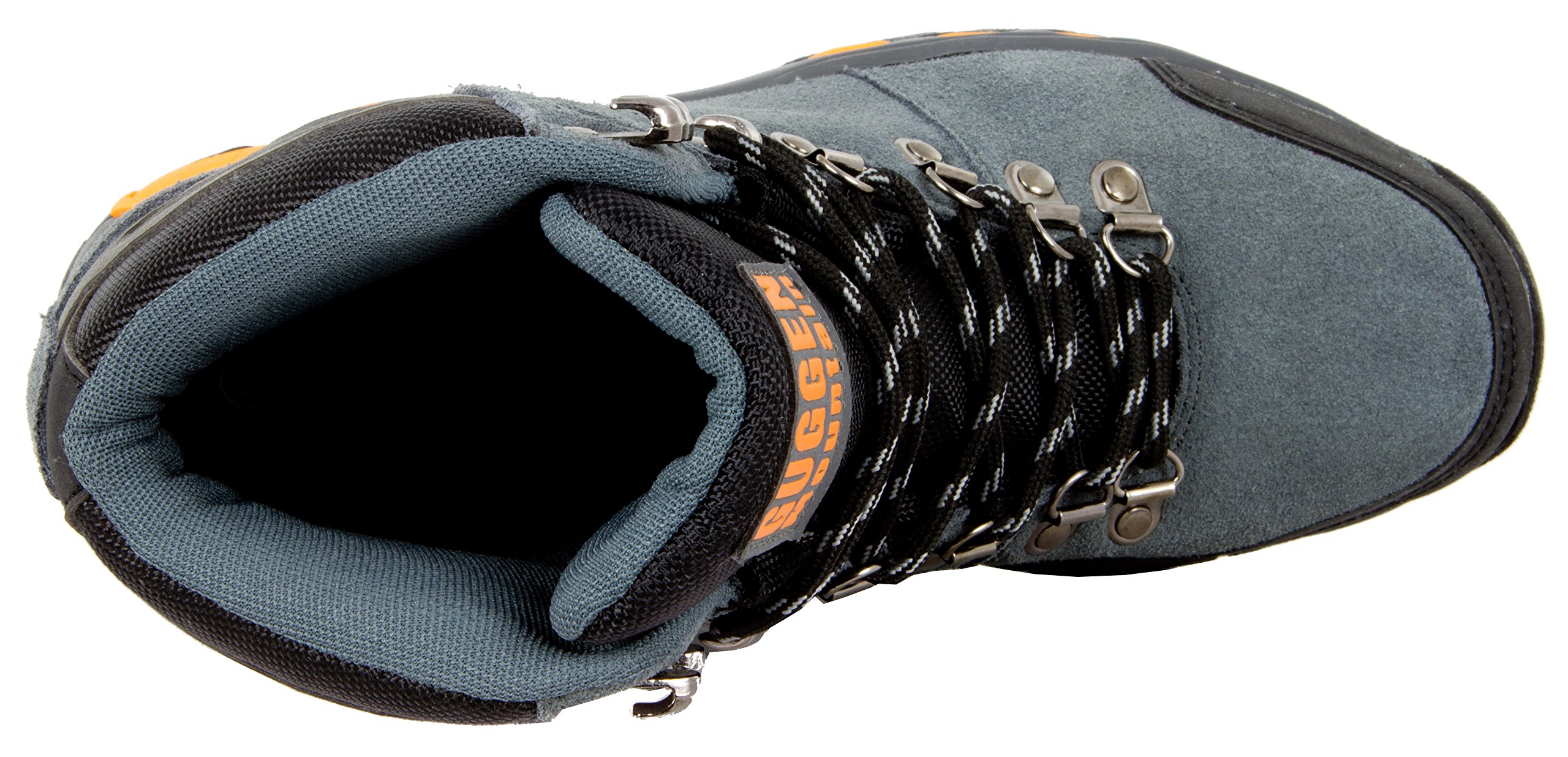 GUGGEN Mountain M008v2 - Botas de montaña para hombre, botas de senderismo, para exteriores, trekking, gris, 40 EU