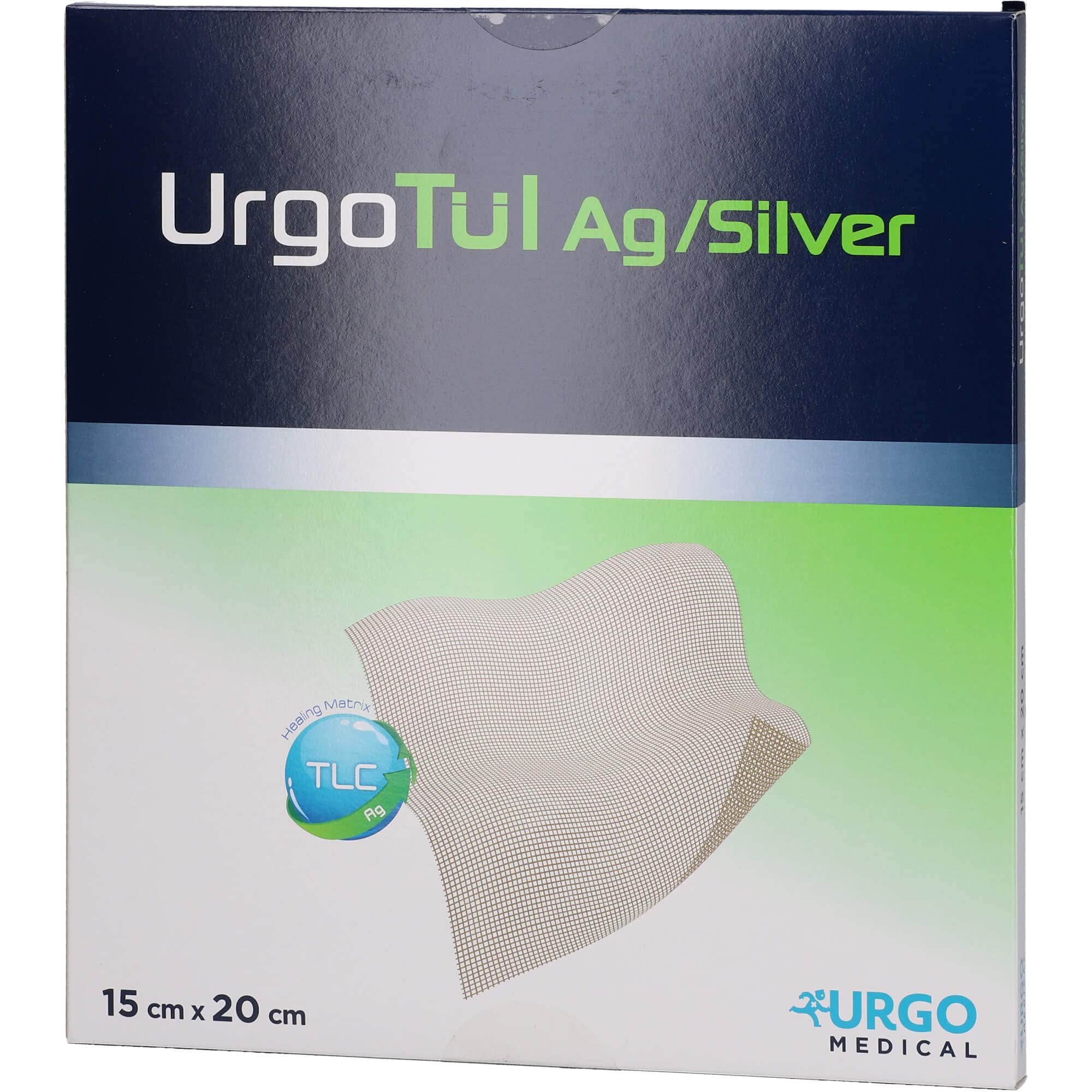 Urgotül Silver, Lipidokolloid-Wundauflage mit Silbersalz, 5 pzas Gasa para heridas