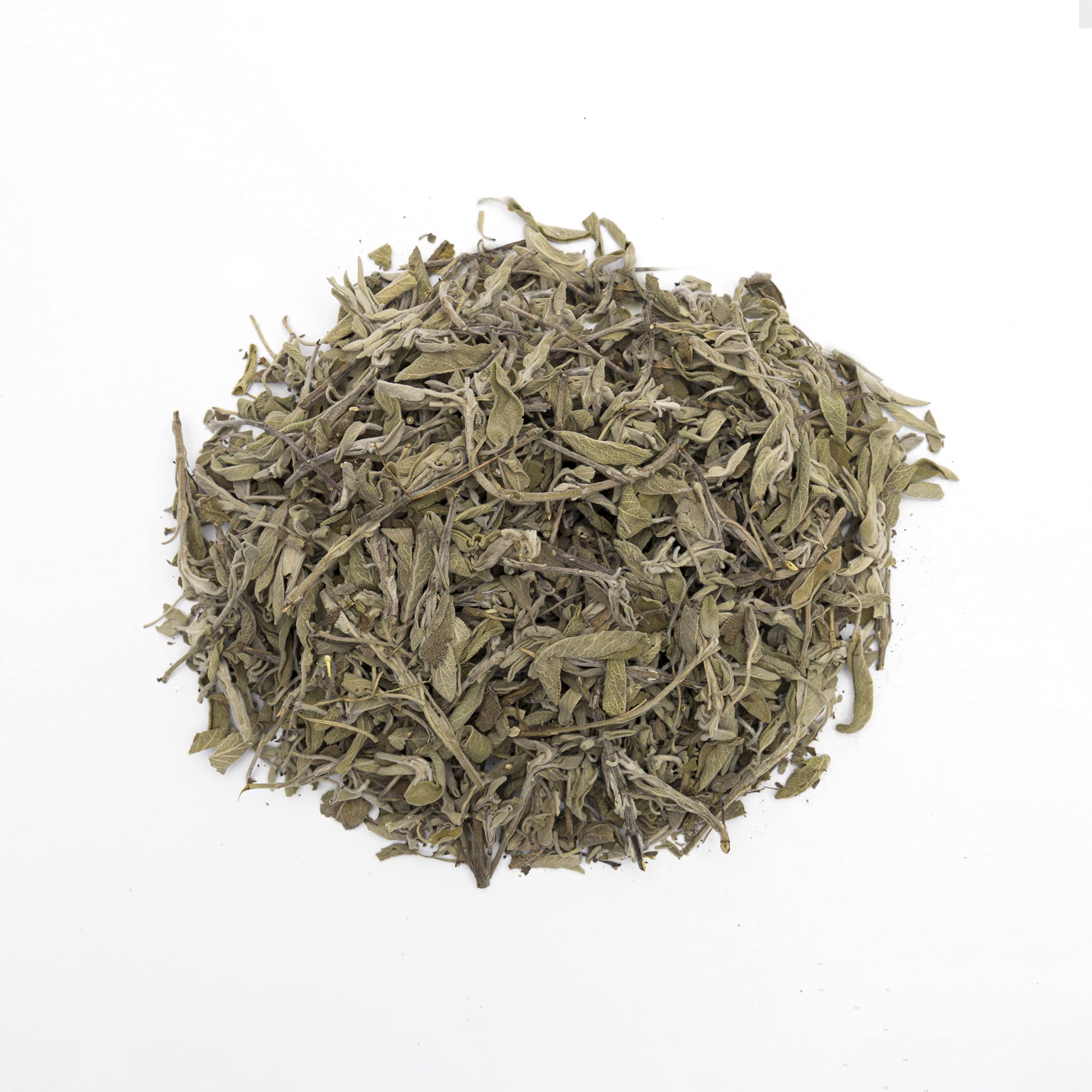 100 g de salvia seca de grado A (seleccionada a mano y entera), 100 g por Eco-Pebble