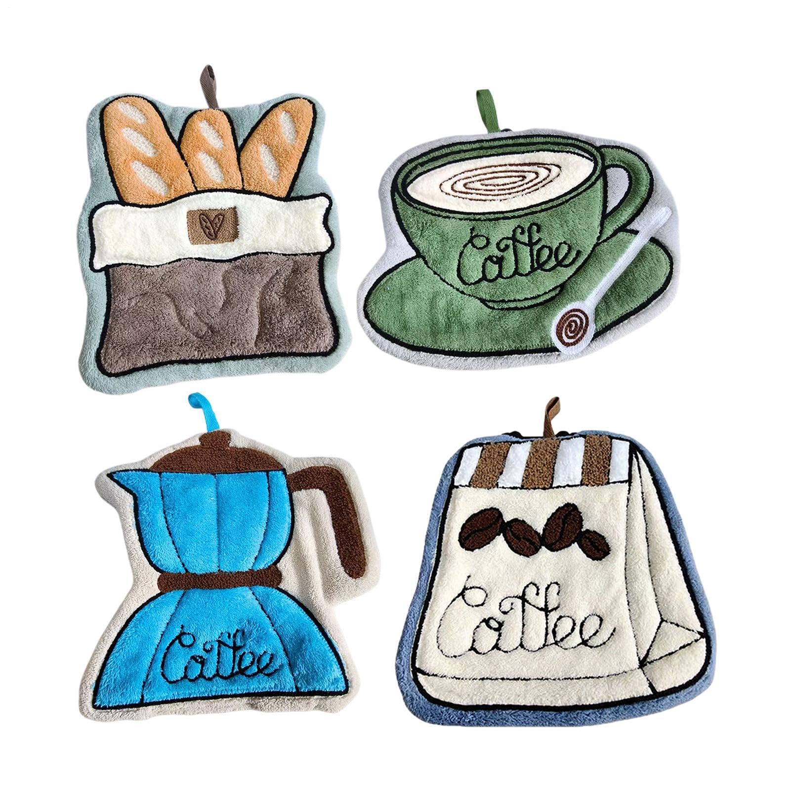 Toalla de cocina para café absorbente y toallas lavamanos para hogar y hotel