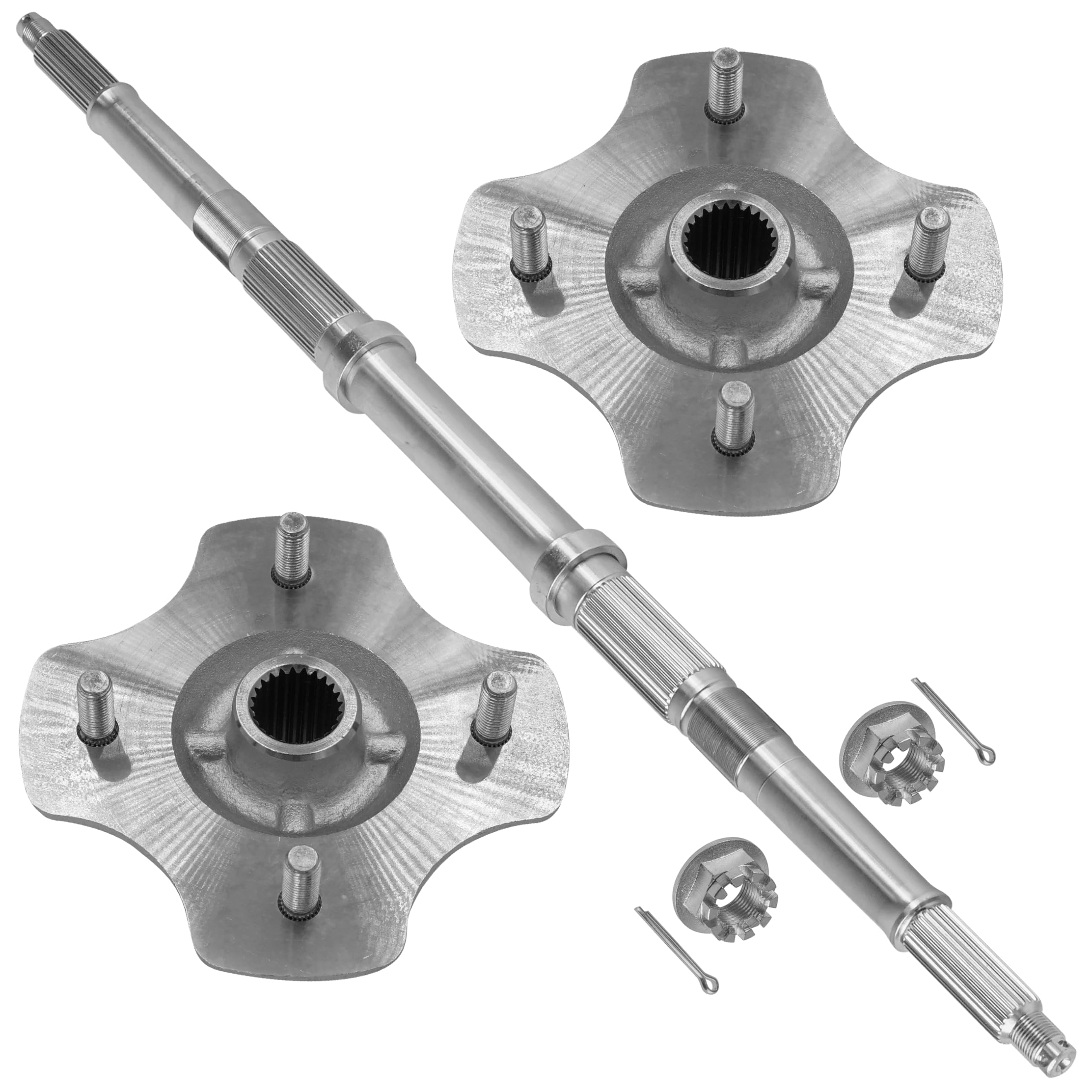Amazon.com: Caltric Rear Axle Shaft with Wheel Hub Nuts